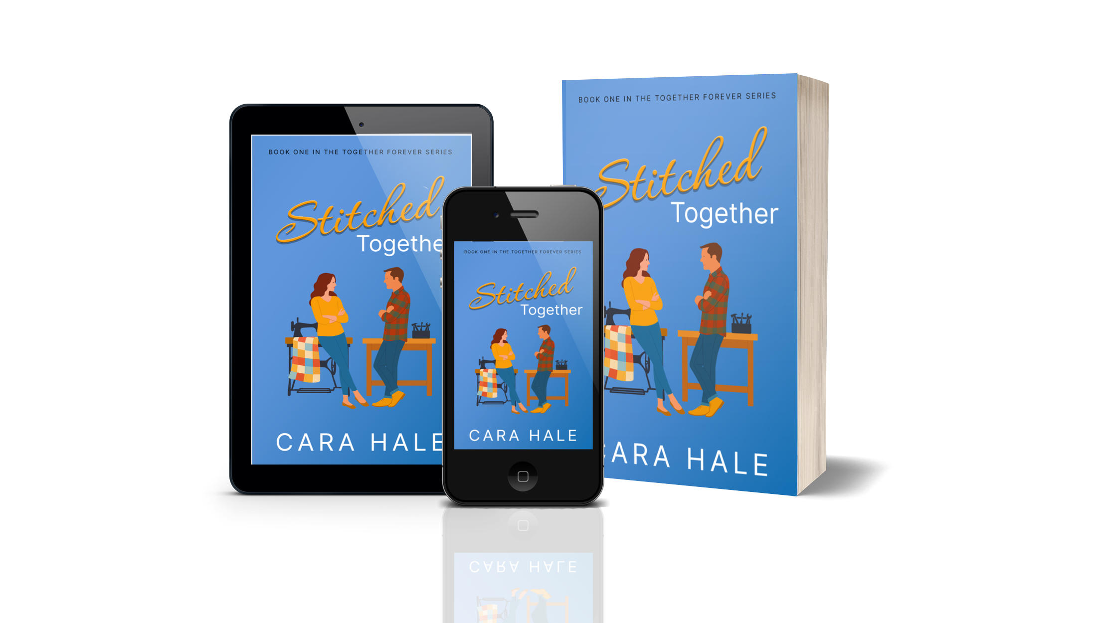 Stitched Together 3 devices